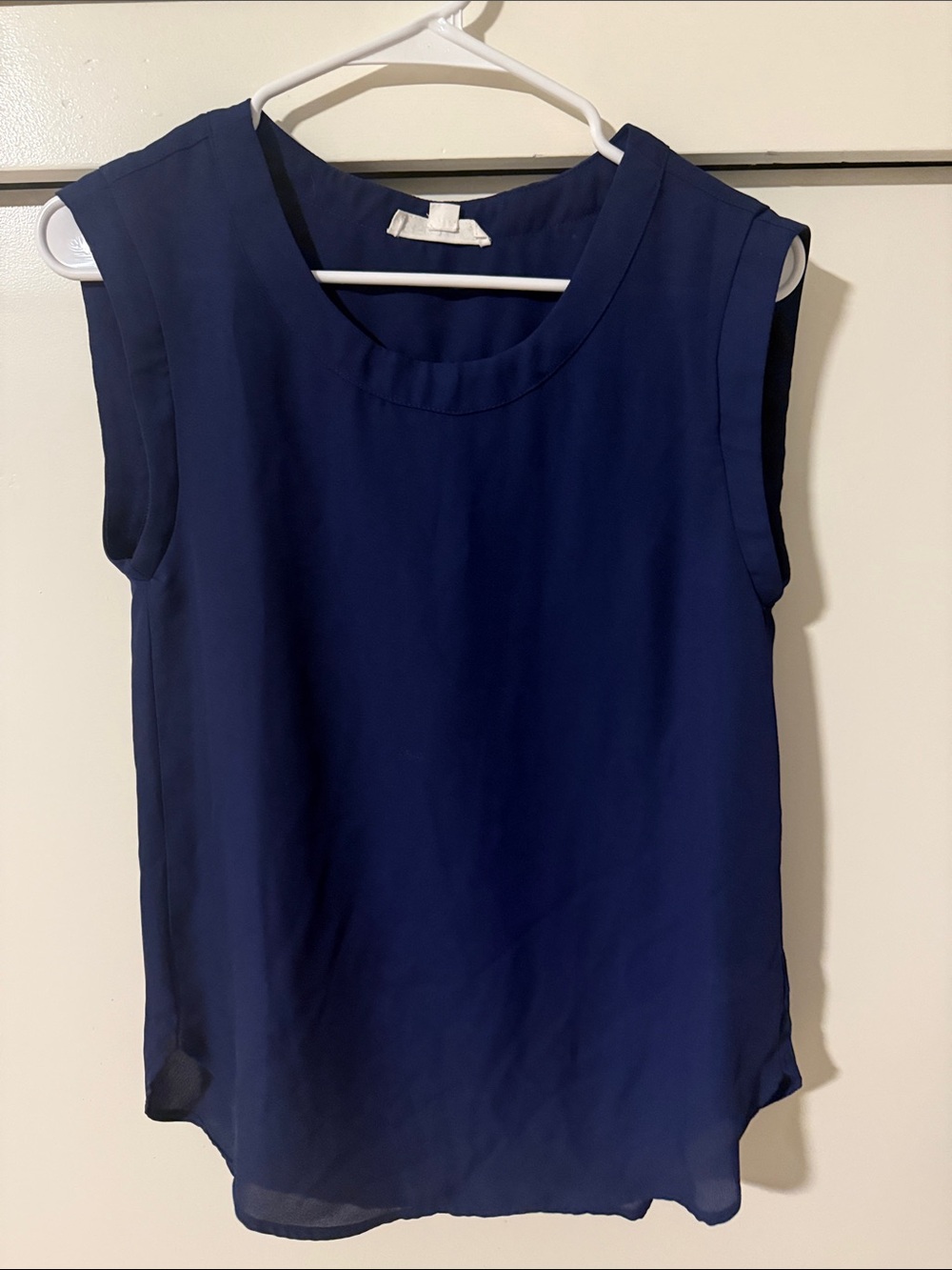 Stella Luce Navy Blue Sleeveless Camisole